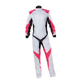 White Go Kart Racing Suit - Best Race Wear