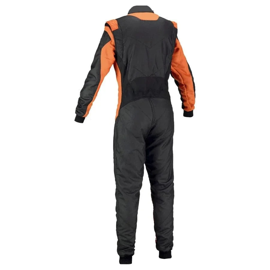 Black and Orange Go Karting Racing Suit - Bestracewear