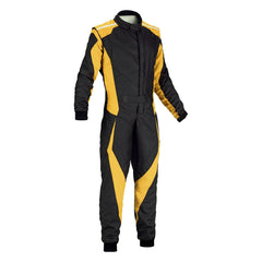 Black & Gold Go Kart Racing Suit - Best Race Wear