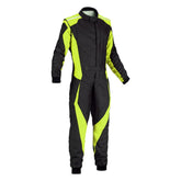 Black & Green Go Kart Racing Suit - Best Race Wear
