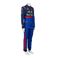Pierre Gasly 2018 F1 suit – side view showcasing race-ready style and attention to detail-Bestracewear
