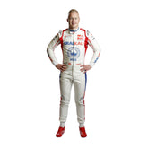 2021 Nikita Mazepin British GP F1 Racing Suit from bestracewear – sharp front view with special details