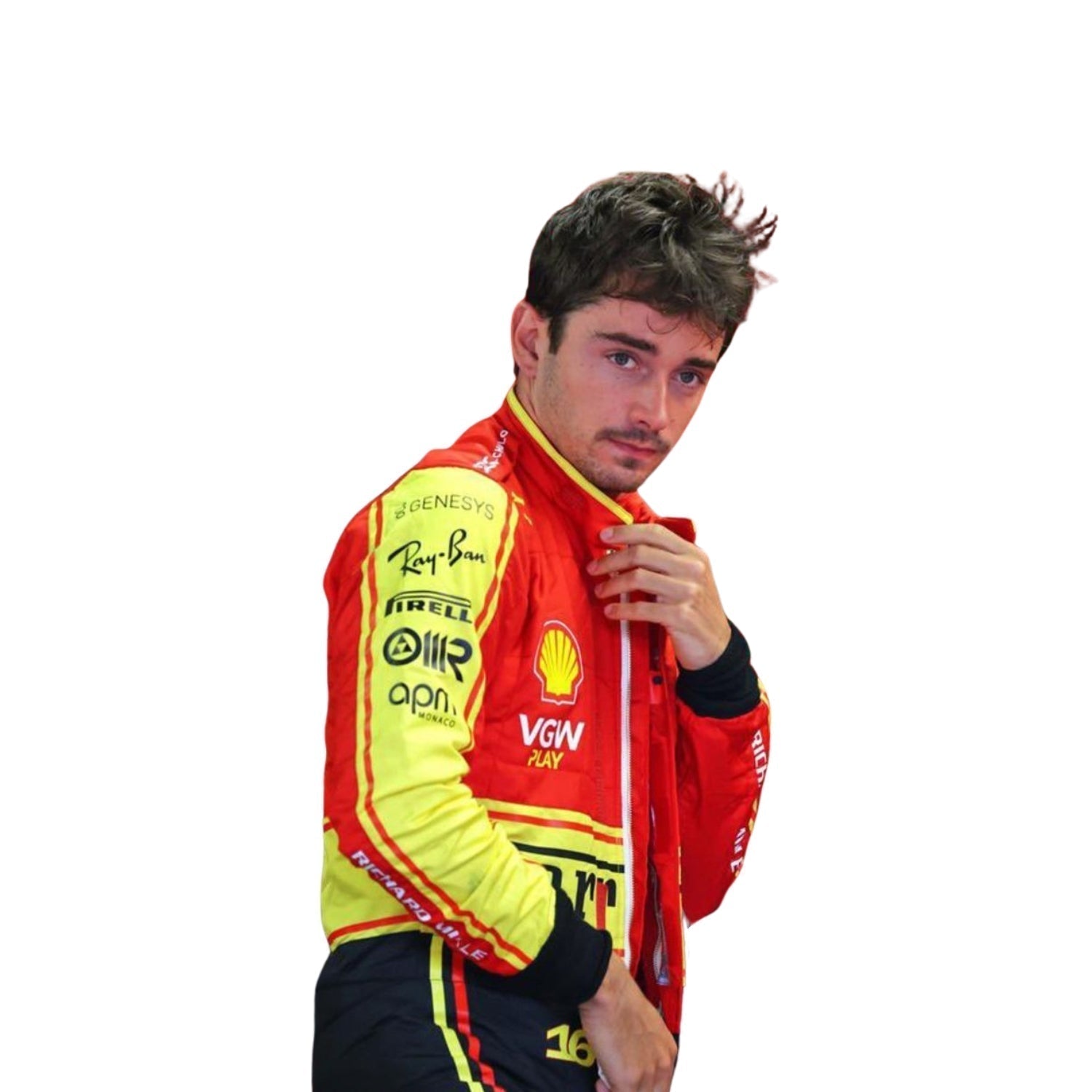 2023 Charles Leclerc Monza Special Edition F1 Racing Suit - Best Race Wear
