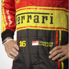2023 Charles Leclerc Monza Special Edition F1 Racing Suit - Best Race Wear