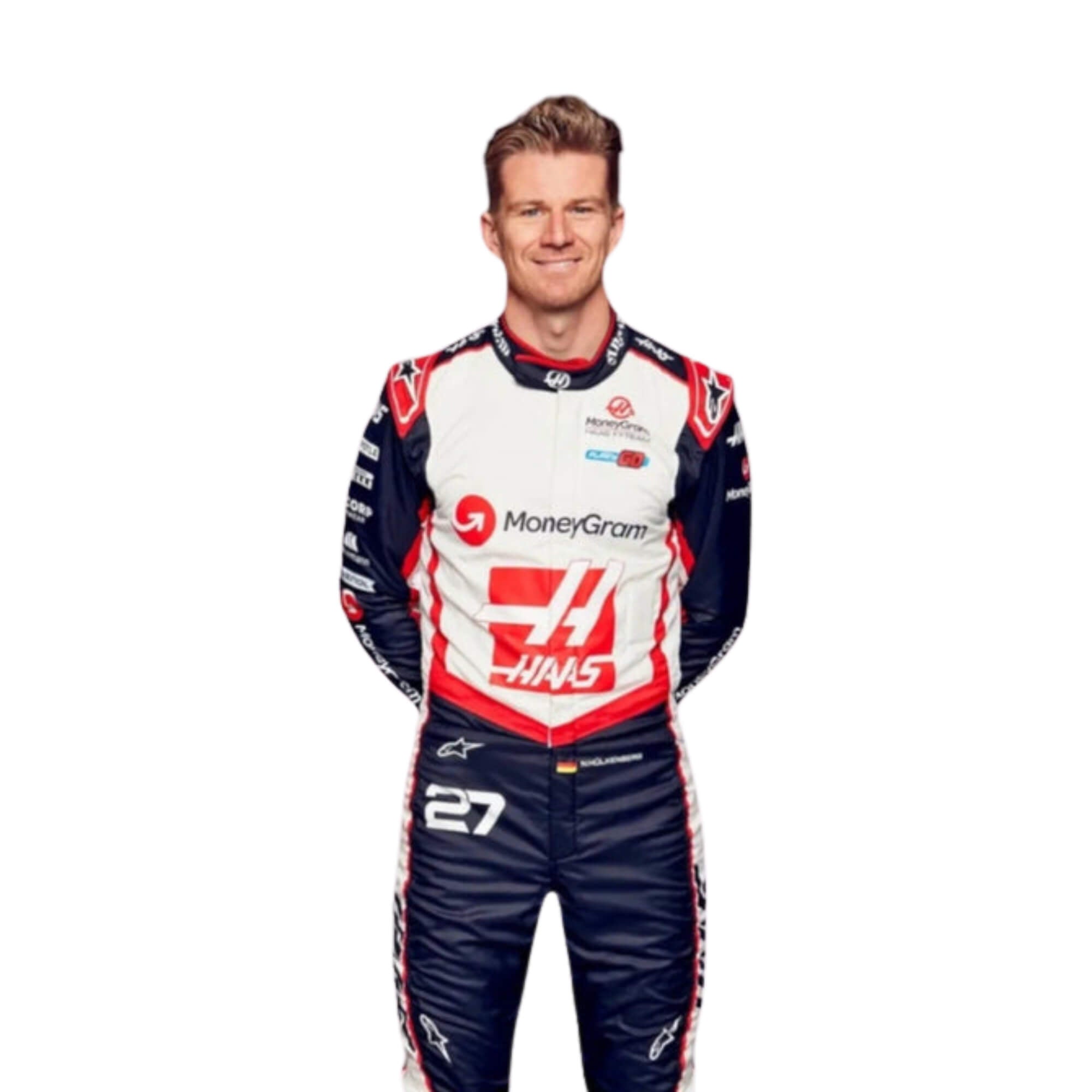 2024 Kevin Magnussen & Nico Hulkenberg Miami GP F1 Racing Suit - Best Race Wear