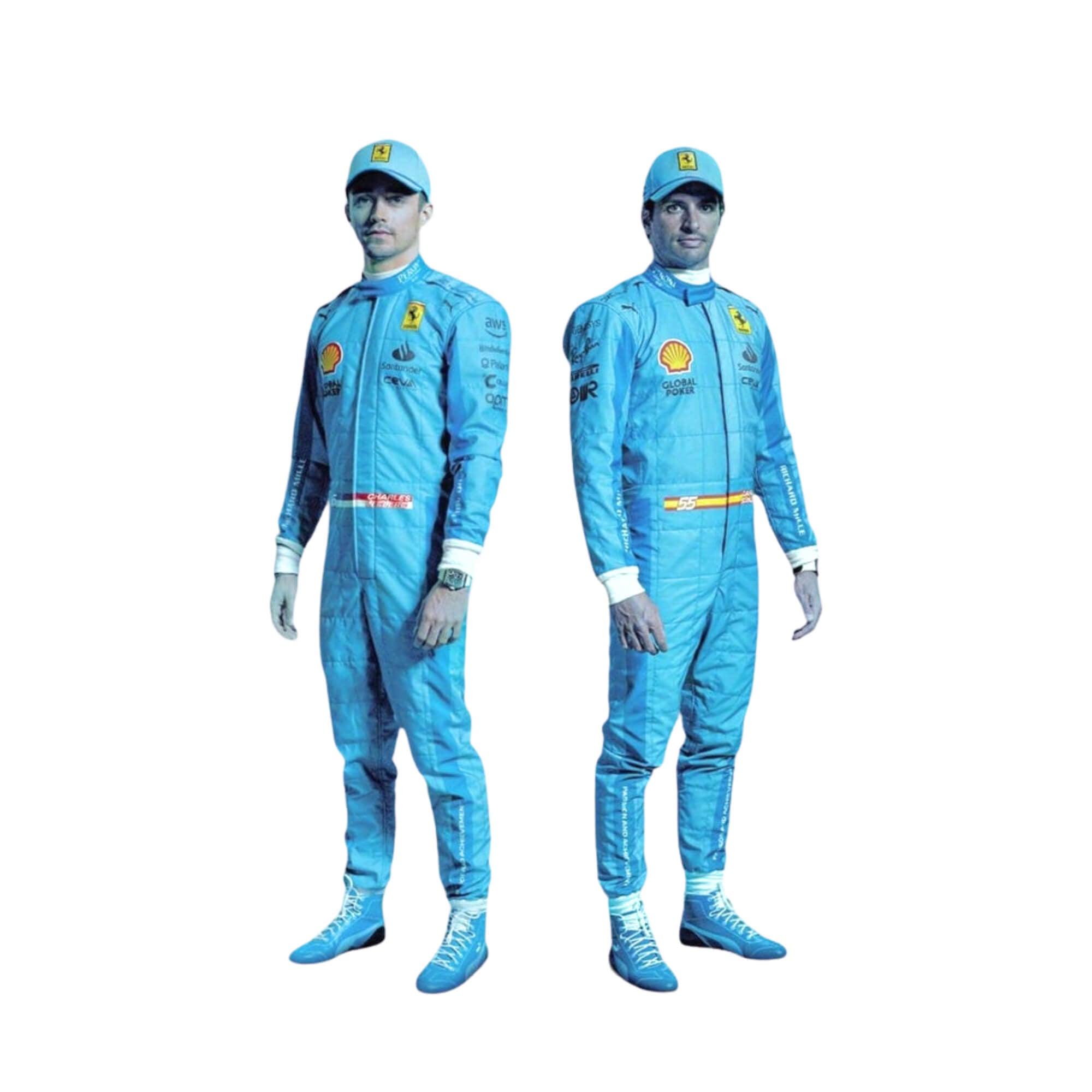 2024 Carlos Sainz Miami GP F1 Racing Suit - Best Race Wear
