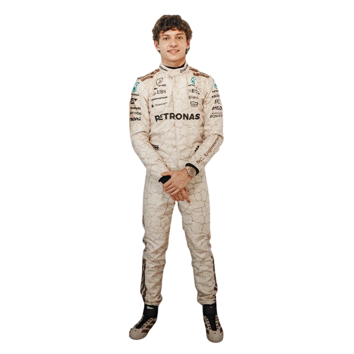 2025 George Russell & Andrea Kimi Antonelli USA Austin GP F1 Racing Suit - Bestracewear