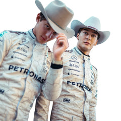 2025 George Russell & Andrea Kimi Antonelli USA Austin GP F1 Racing Suit - Bestracewear