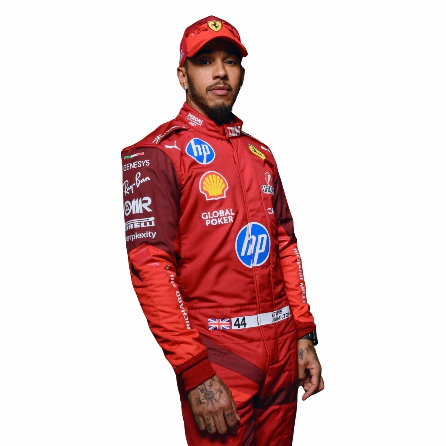 2025 Charles Leclerc & Lewis Hamilton Las Vegas GP F1 Racing suit - Bestracewear