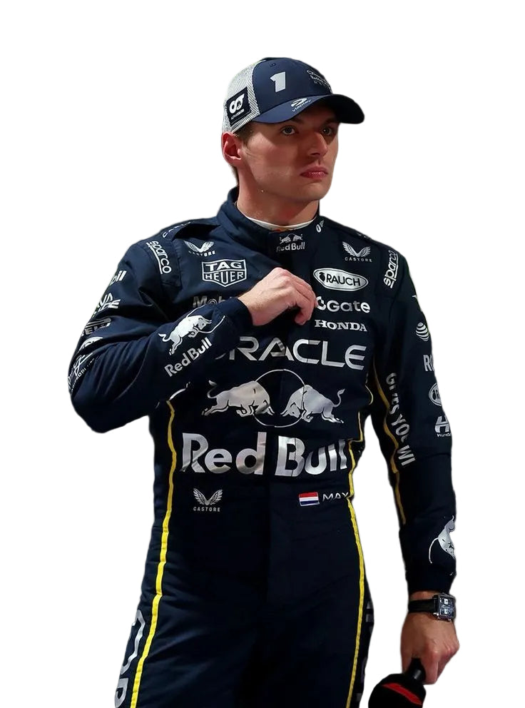 2025 Max Verstappen Las Vegas GP F1 Racing Suit - Bestracewear