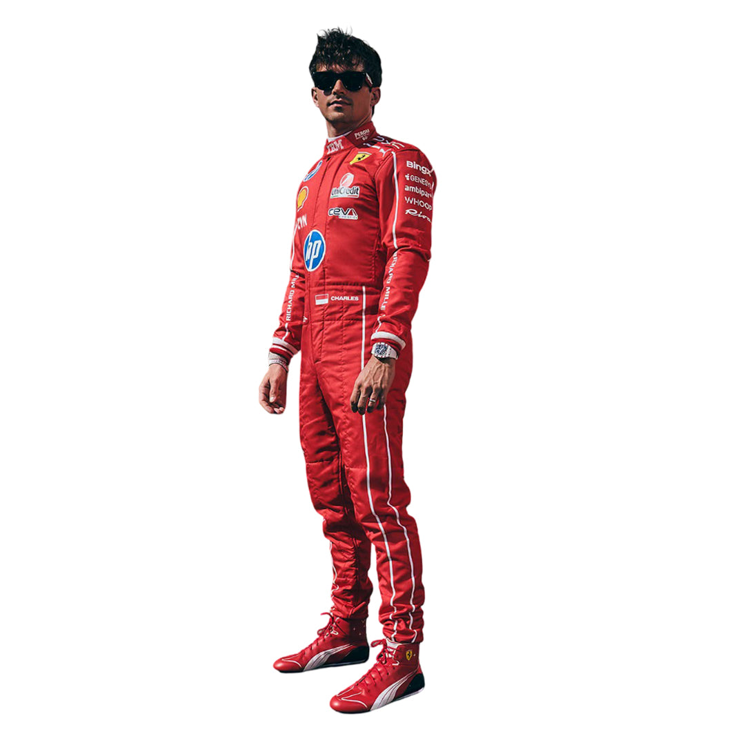 2026 Charles Leclerc & Lewis Hamilton Italian GP F1 Racing suit - Bestracewear