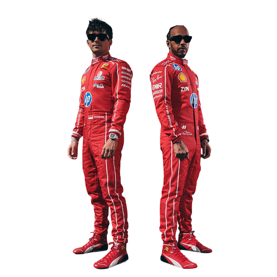 2026 Charles Leclerc & Lewis Hamilton Italian GP F1 Racing suit - Bestracewear