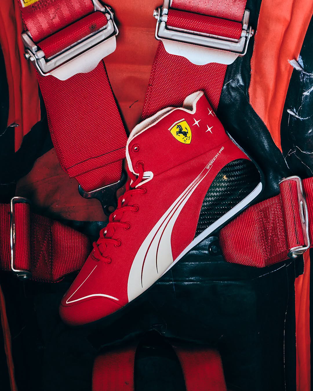 2026 Ferrari Monza GP F1 Racing Shoes - Bestracewear