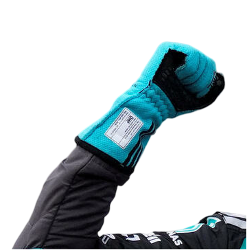 2026 George Russell Mercedes F1 Racing Gloves - Bestracewear