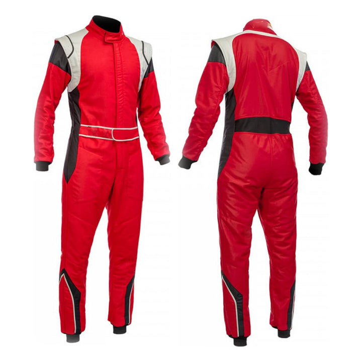 Red Go Kart Racing Suit - Bestracewear
