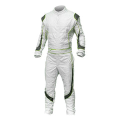 Karting Racing Outfit - White SpeedX Gear