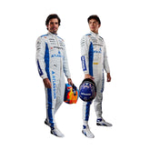 2025 Alex Albon & Carlos Sainz Jr Monaco GP F1 Racing Suit - Best Race Wear