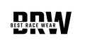 Black 'BRW' logo with 'Best Race Wear' text on a white background