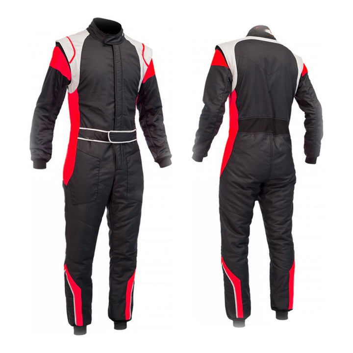 Black Go Kart Racing Suit - Bestracewear