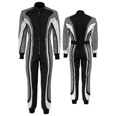 Black / Gray Go Karting Suit - Bestracewear