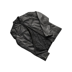 Black Leather Jacket - Bestracewear