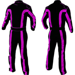 Black & Purple Go Kart Racing Suit - Bestracewear