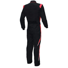 Black & Red Go Kart Racing Suit - Bestracewear