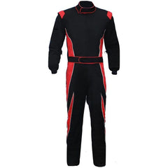 Black & Red Go Kart Racing Suit - Bestracewear