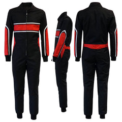 Black / Red Go Karting Suit - Bestracewear