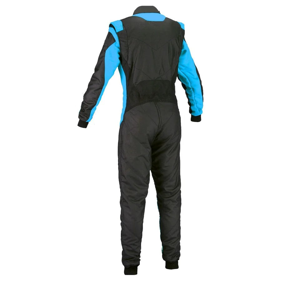 Black and Blue Go Karting Suit - Bestracewear