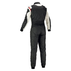 Black and White Go Karting Suit - Bestracewear