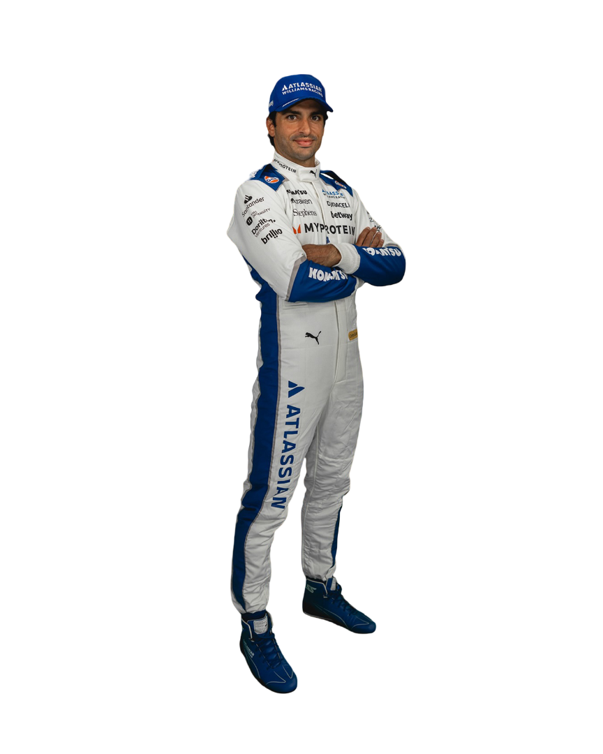 2025 Carlos Sainz Jr United States GP F1 Racing Suit - Bestracewear