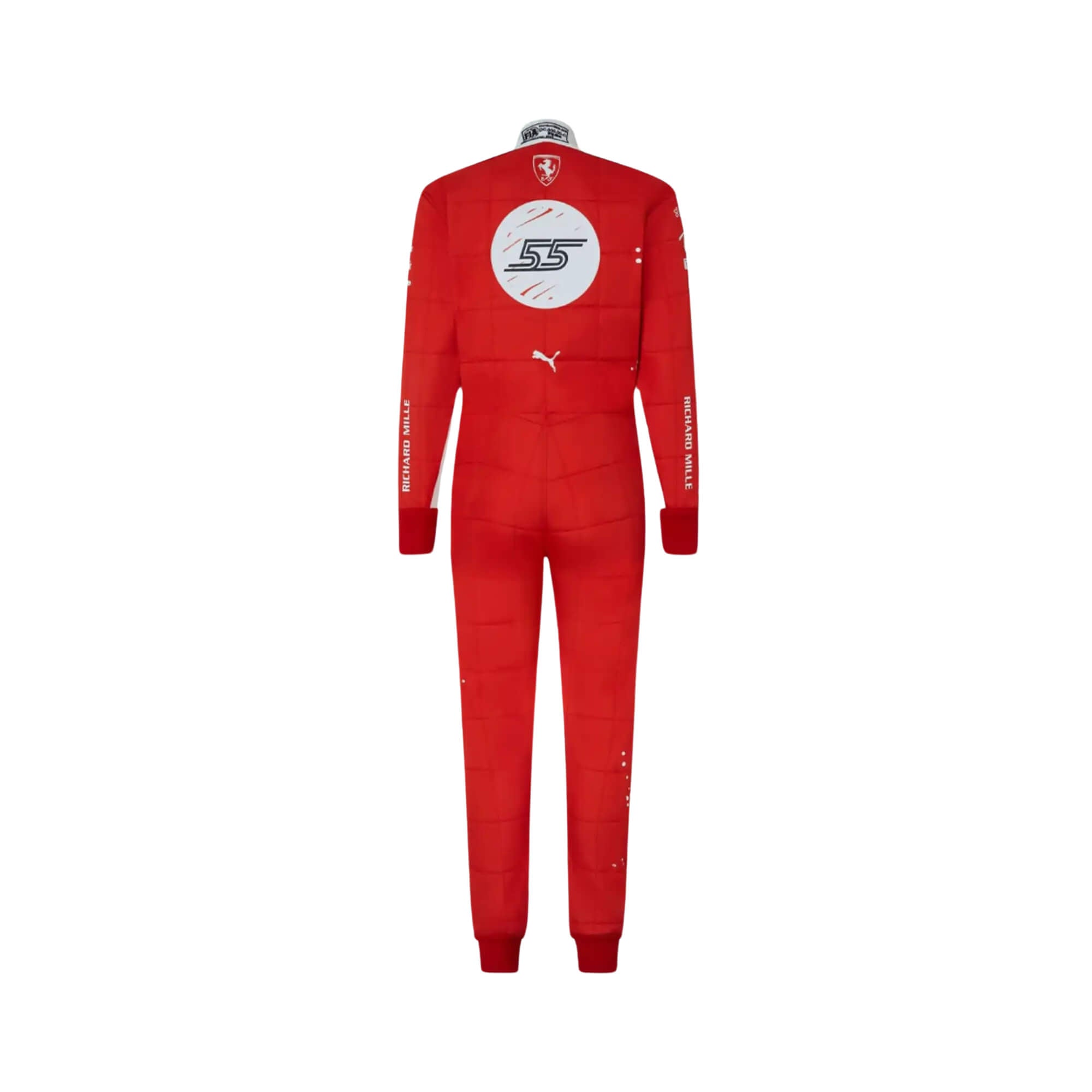 2023 Carlos Sainz Las Vegas F1 Racing Suit Back View - Best Race Wear
