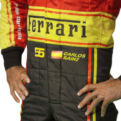 2023 Carlos Sainz Jr Monza Special Edition F1 Racing Suit - Best Race Wear