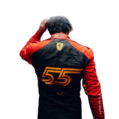 2023 Carlos Sainz Spain GP F1 Racing Suit - Best Race Wear