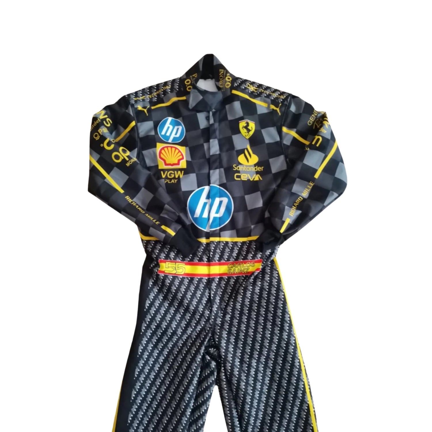 2024 Carlos Sainz Italy GP F1 Racing Suit - Best Race Wear