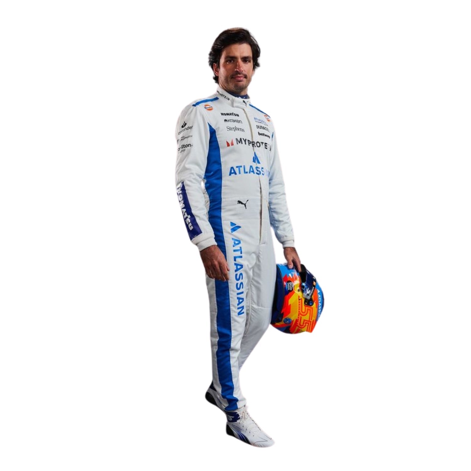2025 Alex Albon & Carlos Sainz Jr Monaco GP F1 Racing Suit - Best Race Wear