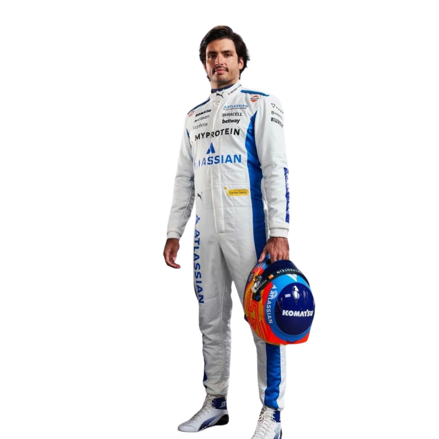 2025 Alex Albon & Carlos Sainz Jr Monaco GP F1 Racing Suit - Best Race Wear