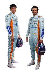 2025 Alex Albon & Carlos Sainz Jr Brazillian GP F1 Racing Suit - Bestracewear
