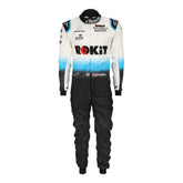 George Russell 2019 F1 suit – front view highlighting its race-inspired design, trending in the Formula 1 fan community.Bestracewear