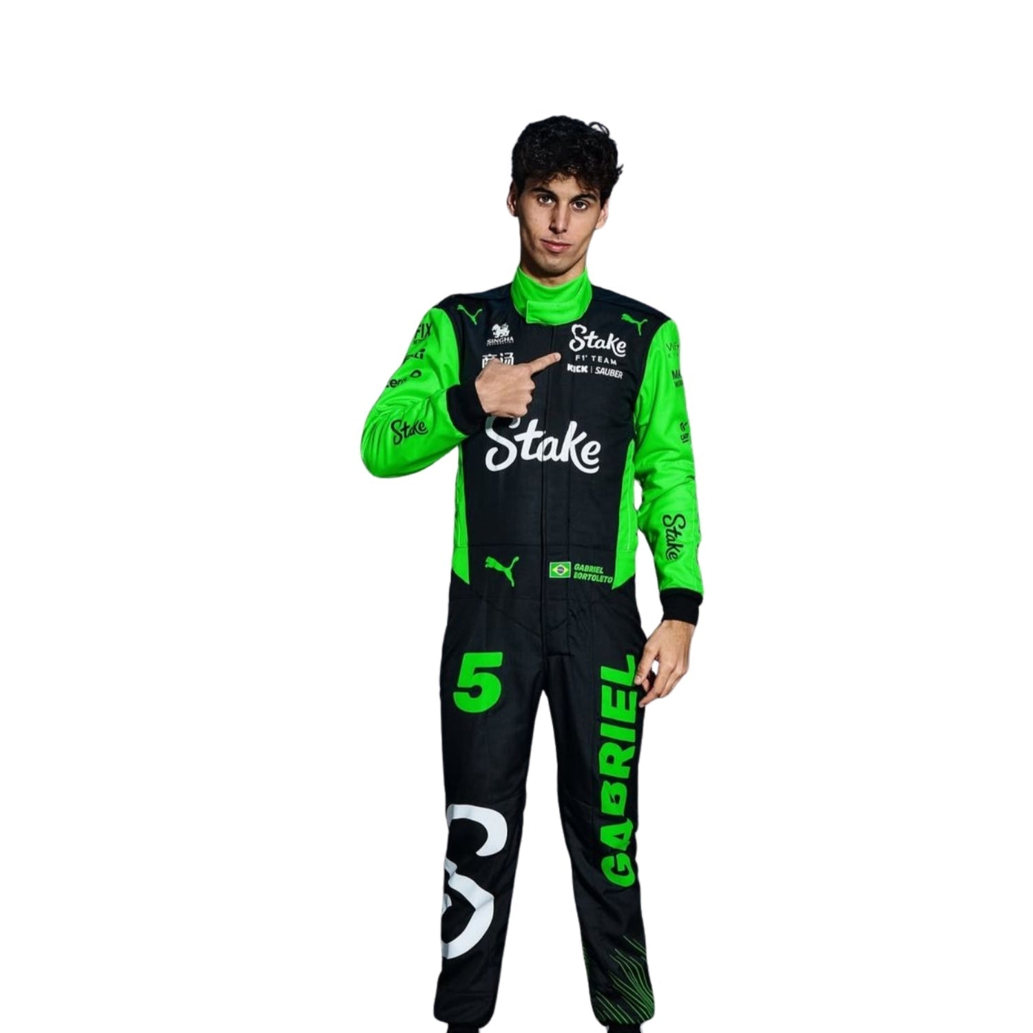 2025 Gabriel Bortoleto & Nico Hulkenberg F1 Racing Suit - Best Race Wear