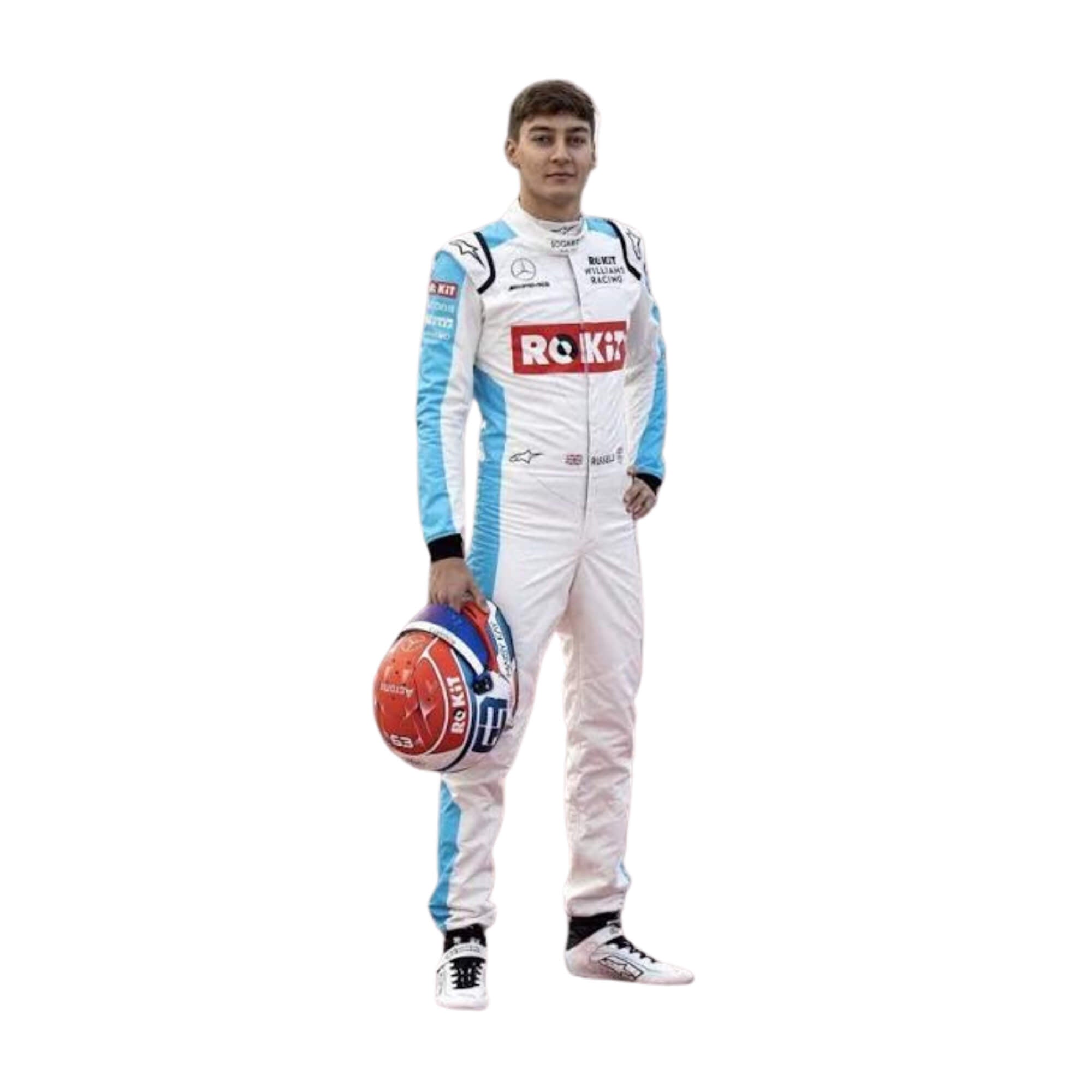 2020 George Russell F1 Racing Suit - Best Race Wear