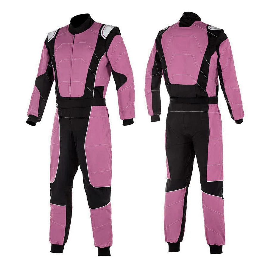 Go Kart Racing Suit Pink Bestracewear