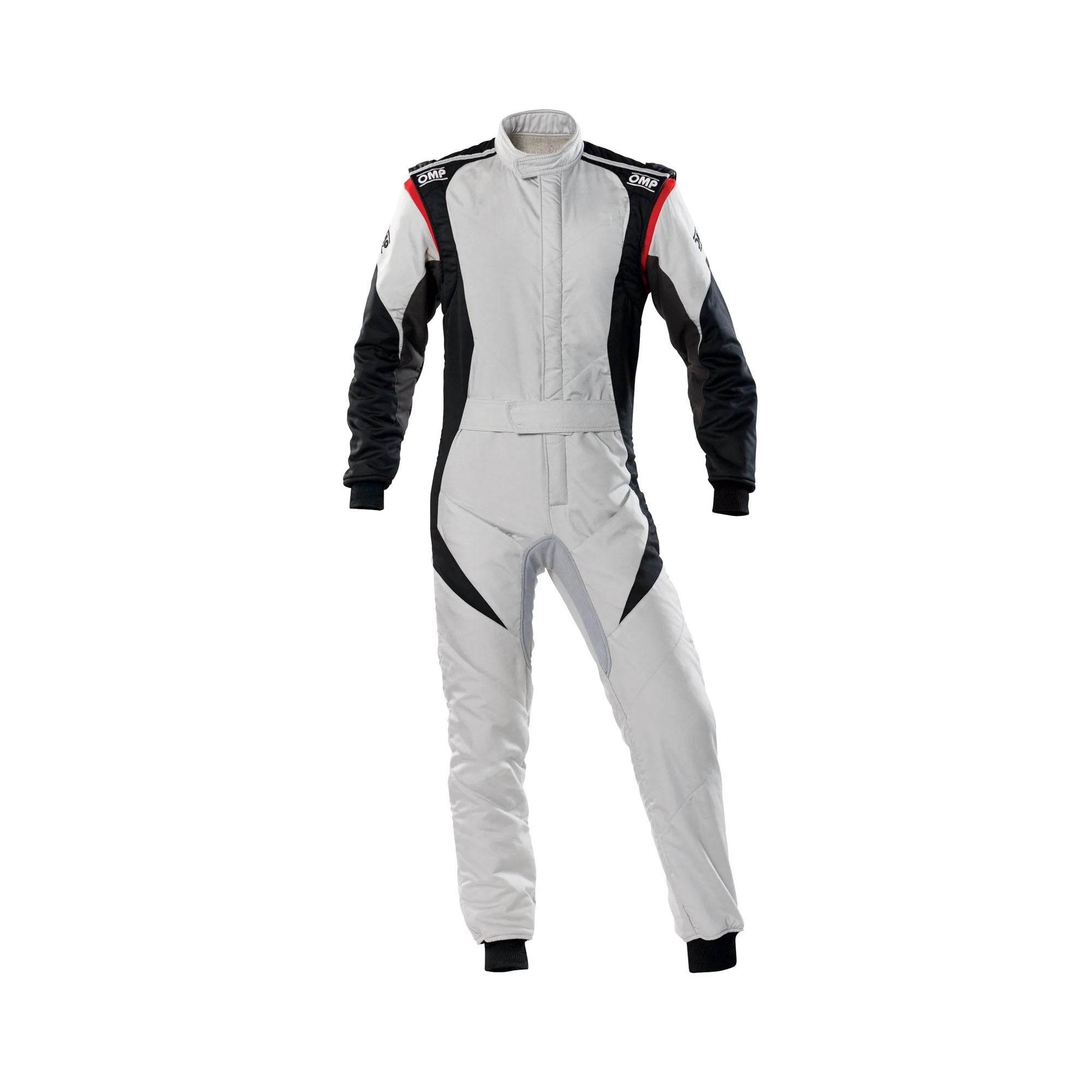 Grey OMP Tecnica Evo Go Kart Racing Suit Bestracewear
