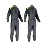Gray Go Kart Racing Suit - Best Race Wear