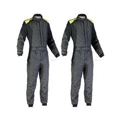 Karting Gray Cordura One Piece Race Suit SpeedX Gear