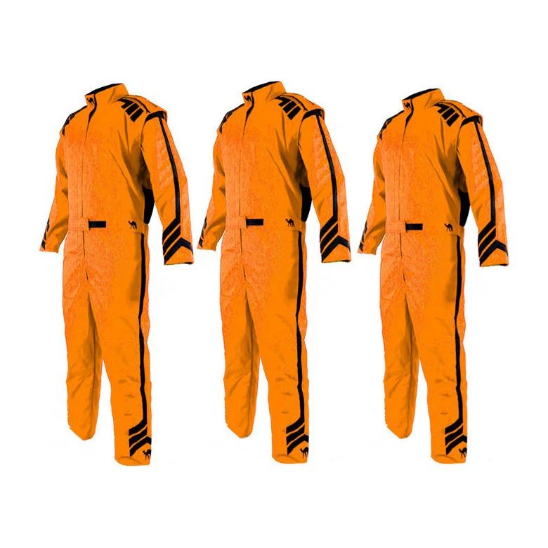 Orange Go Karting Suit - Bestracewear