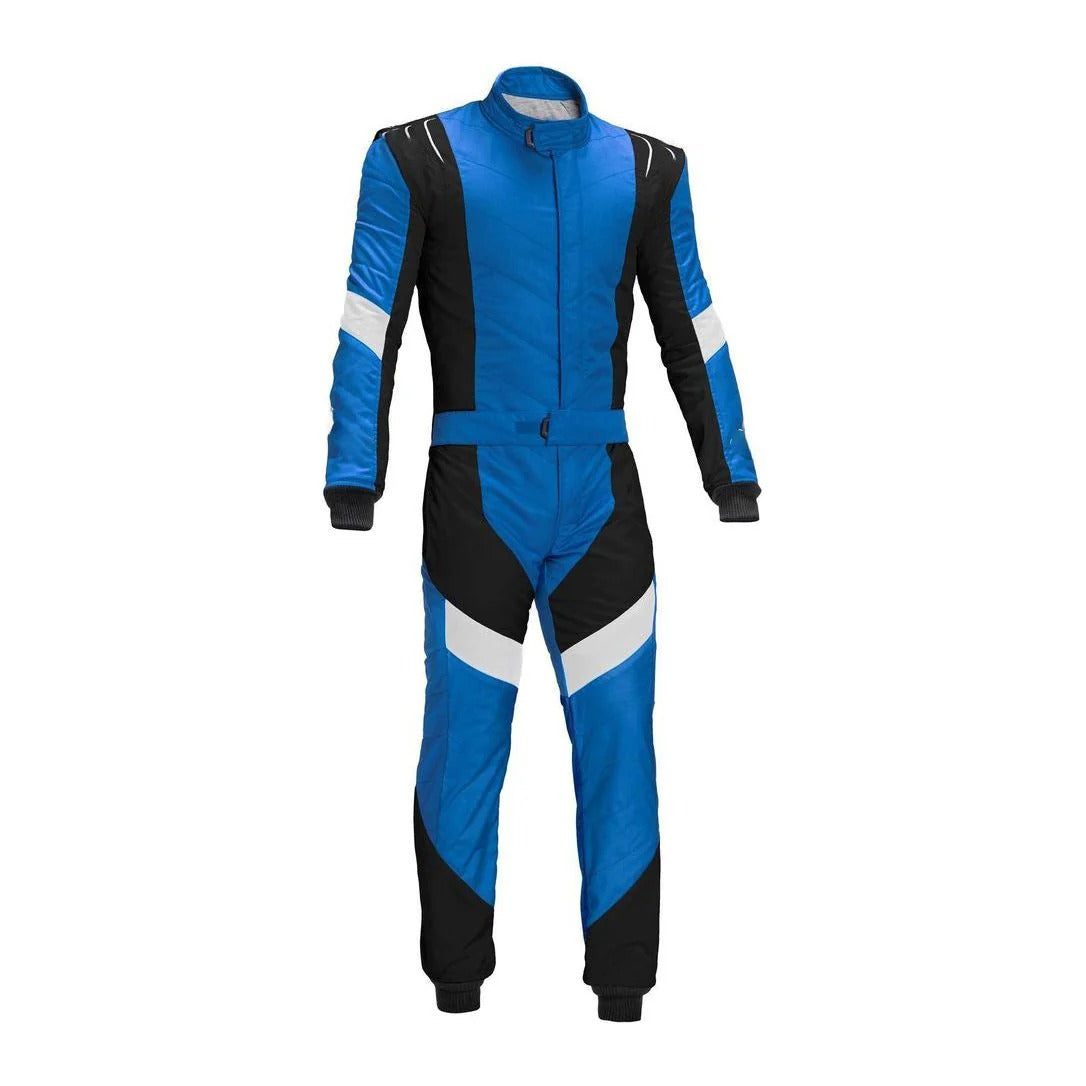 Blue Go Kart Racing Suit - Best Race Wear