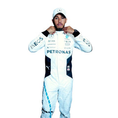 2024 George Russell & Lewis Hamilton Qatar GP F1 Racing Suit - Bestracewear