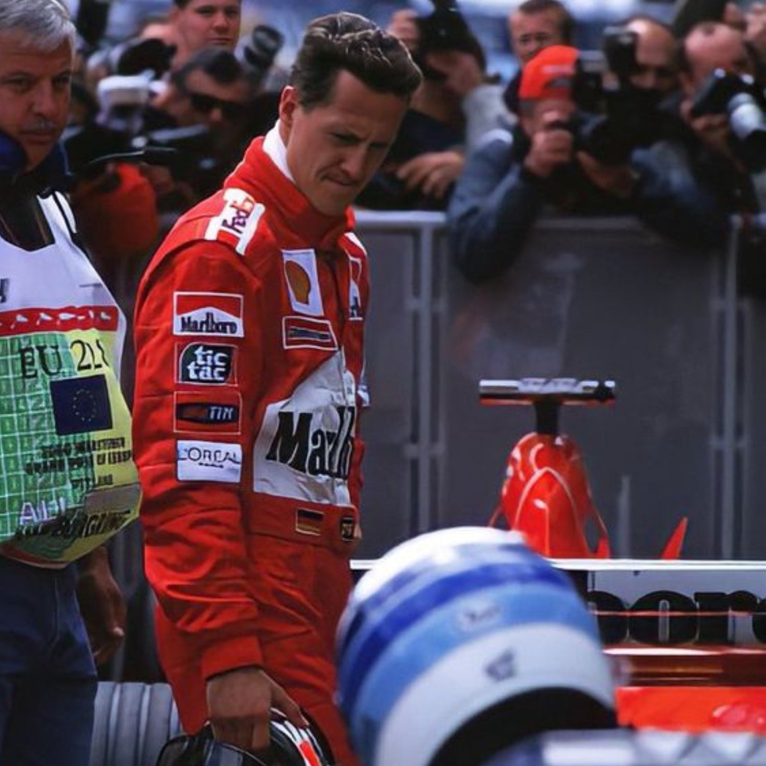 2002 Michael Schumacher F1 Racing Suit - Bestracewear